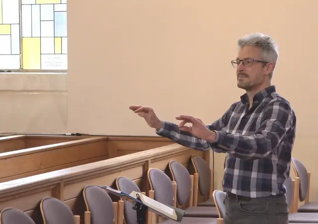 Wieland Bosse (Chorleiter des Evang. Singkreises) | Foto: Thorsten Fabian