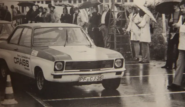 Der Carl-Benz-Gedächtnis-Slalom auf der Neckarstraße lockte Motorsportfans aus ganz Baden an. 