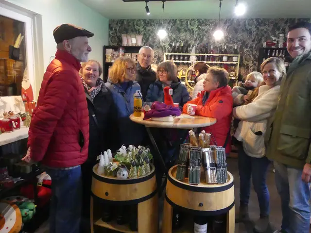 Viel Betrieb herrschte in Larry's Laden. | Foto: Schatz