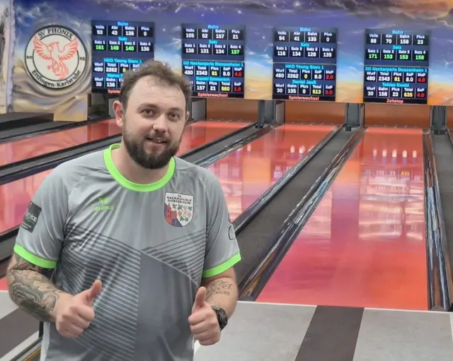 Spieler der Woche: Tobias Ewald 635 Holz persönliche Bestleistung und Auswärtsrekord der SG Neckarperle Dossenheim 