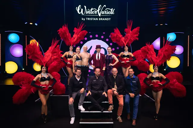 Impression 3 WinterVarieté by Tristan Brandt - Behind-the-scenes Pressekonferenz | Foto: /Foto: Cheesy.photo