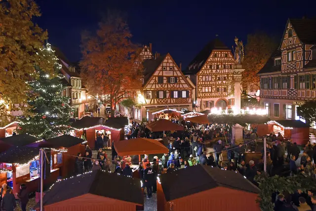 Eine Atmosphäre wie aus dem Bilderbuch erwartet die Gäste des Ladenburger Weihnachtsmarkts auch in diesem Jahr.  