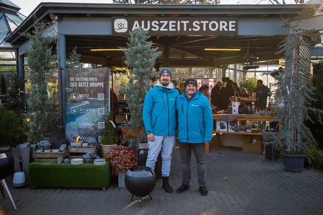 Unterjährig sowieso auf dem Gelände der Baumschule zu finden: der Auszeit.Store. Und natürlich bei der Adventslust auch mit dabei. 