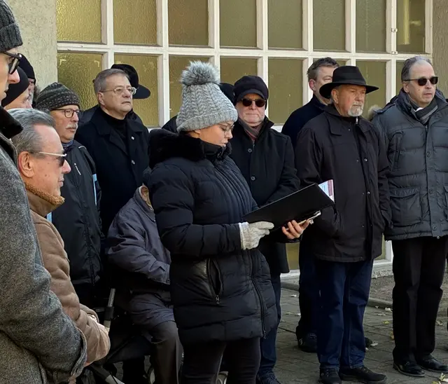 Die Singgemeinschaft Sängerbund/Frohsinn gedachte ihrer Verstorbenen. | Foto: Trinkaus