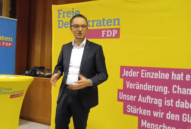 Festredner beim Kurpfälzer Abendessen: Staatssekretär a.D. Benjamin Strasser  | Foto: FDP