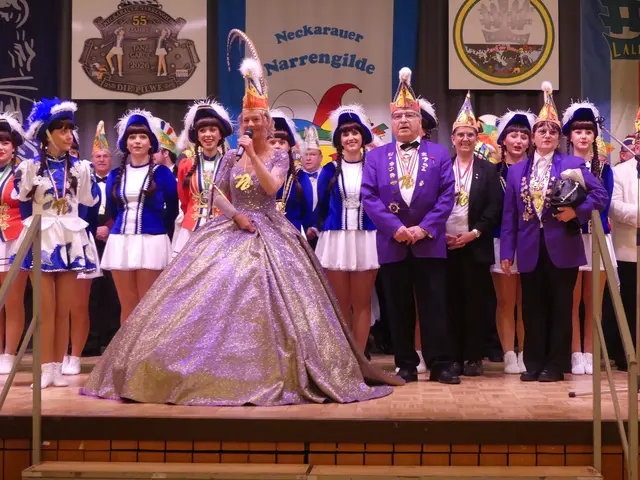 Stadtprinzessin Nadine II. war genre zum Ordensfest gekommen. | Foto: Schatz