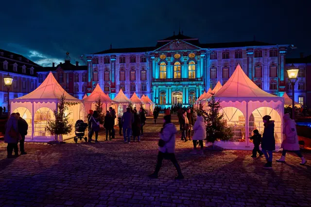 Schloss Bruchsal lädt zum Adventsmarkt. | Foto: SSG