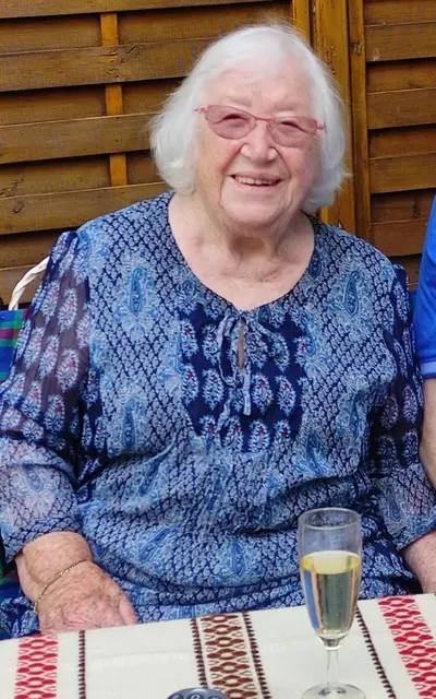 Anneliese Kinzig war auch im hohen Alter voller Lebensfreude. 