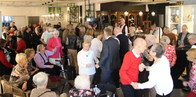 März: Bei der Ü70-Party kam beste Stimmung auf. 