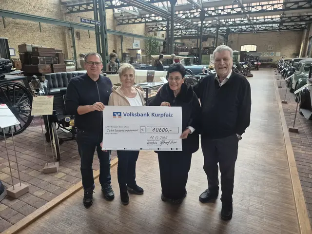 Über das großartige Spendenergebnis freuen sich Michael Reul, Anke Rauh, Brigitte Seidel und Winfried Seidel (v.l.n.r.) | Foto: zg.