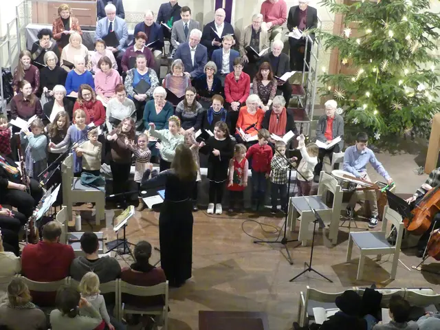 Die Kinderchöre waren mit Begeisterung dabei. | Foto: Schatz