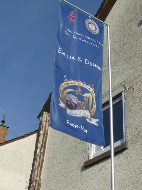 Die Fahne weht nun bei Prinz und Prinzessin. | Foto: Schatz