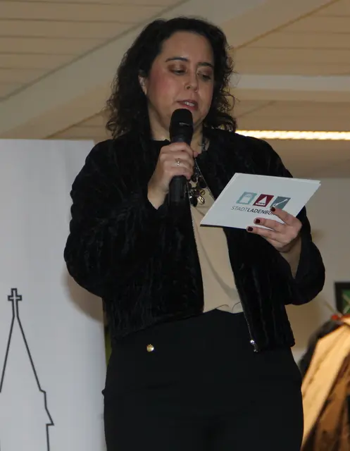 Moderatorin Nicole Hoffmann hatte alles im Griff. 