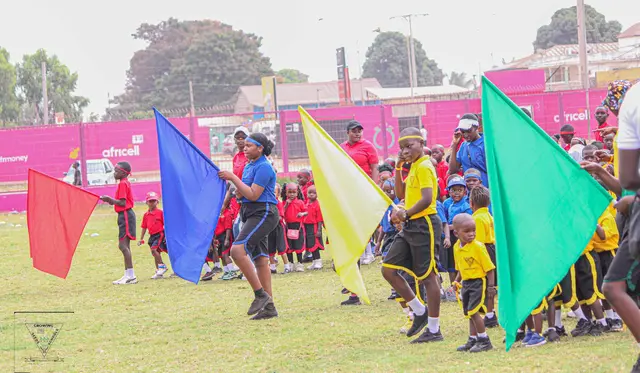 Sportfest der Growing Seeds School Gambia im Februar