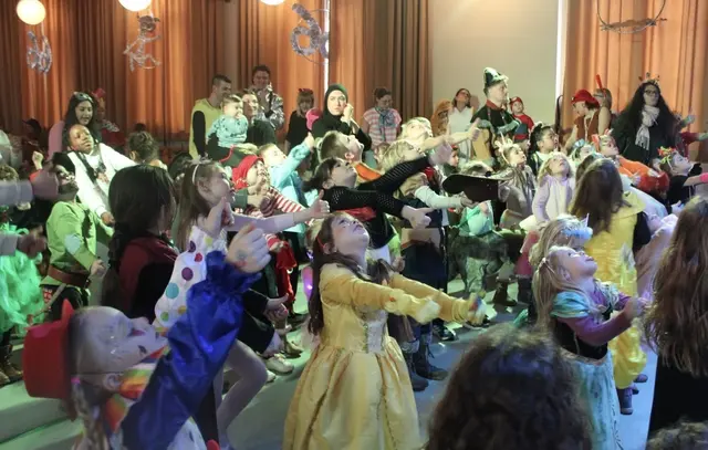 Die Kinder hatten Spaß beim Kindermaskenball des TVF. | Foto: Schatz