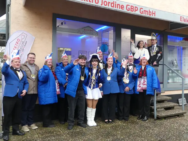 Zu einem kleinen Empfang für das Prinzenpaar und die Begleitung hatte Kevin Gohlke eingeladen. | Foto: Schatz