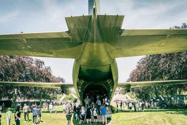 Am 7. März 2026 öffnet die Transall C-160 im Technik Museum Speyer ihre Frachtrampe und Mannschaftstür für die großen und kleinen Besucher. | Foto: TMSNHSP