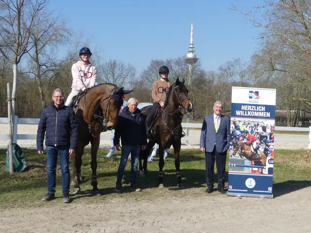 Vorfreude auf das Turnier herrscht bei Peter Teeuwen, Alia Knack, Karl-Heinz Streng,  Britt Roth uind Peter Hofmann (v.l.n.r.). | Foto: Schatz