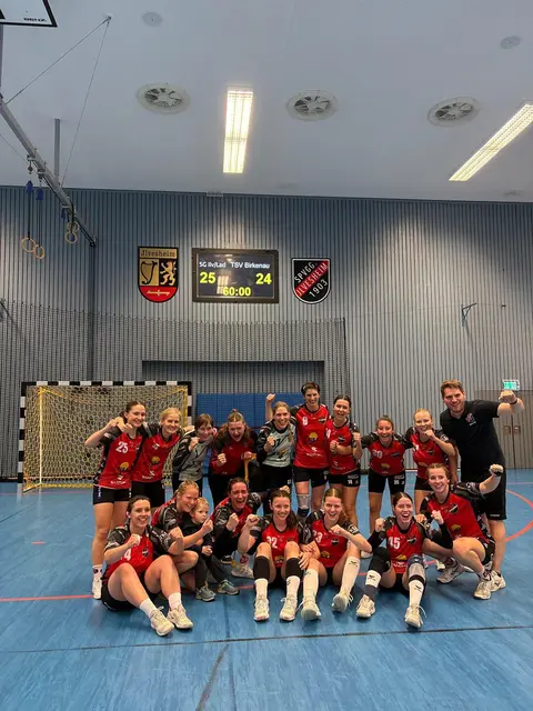 Siegreich in einem nervenaufreibenden Handball-Krimi: Die Damen 1 der SG Ilvesheim/Ladenburg | Foto: zg.