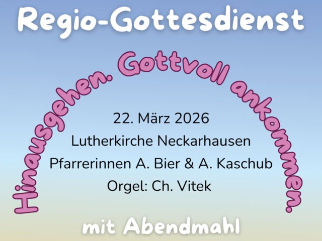 Gemeinsamer Gottesdienst am 22. März um 10 Uhr | Foto: Annemarie Kaschub