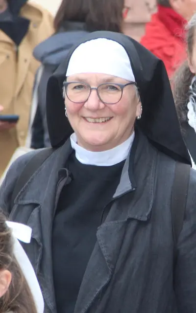 Oberin Geli von Teresia ist ist die neue Leiterin des Anne-Frank-Kindergartens. 