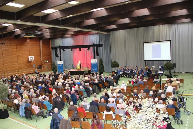 Der Zuspruch beim Festakt war jubiläumswürdig. 