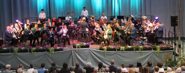 Die Stadtkapelle ist auf das Frühlingskonzert am 9. Mai bestens vorbereitet. 