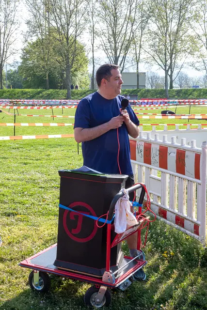 Hauptverantwortlicher für die Organisation Benjamin Gondro und das Organisationsteam behielten den Überblick über 350 Teilnehmende.