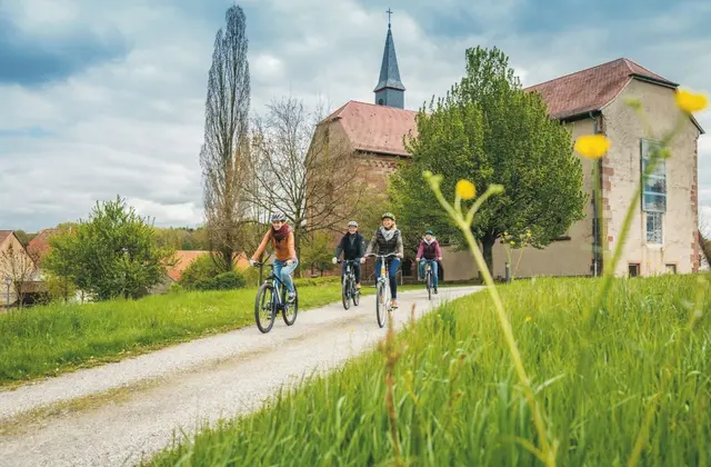 Auch das Kloster Lobenfeld wird im Rahmen einer Radtour der RadGuides Rhein-Neckar angesteuert – diese starten nun wieder mit vielen interessanten Touren in die Saison. | Foto: Foto: Landratsamt Rhein-Neckar-Kreis
