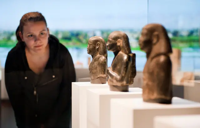 Blick in die Ausstellung „Ägypten – Land der Unsterblichkeit“  | Foto: © rem, Foto: Carolin Breckle