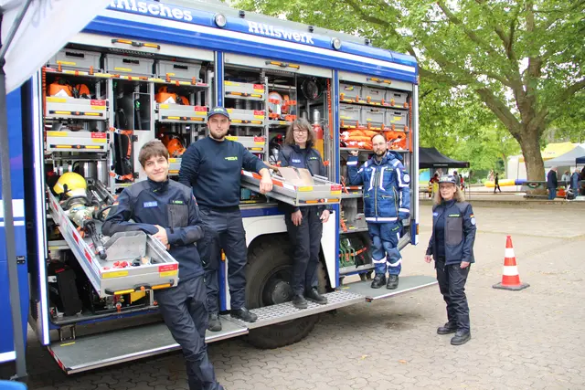Wer helfen will, der ist beim THW an der richtigen Stelle. | Foto: Sturm