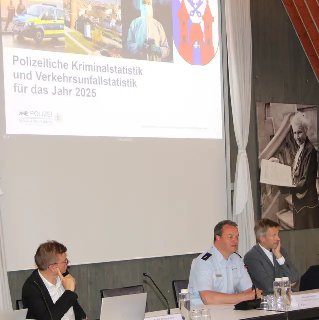 Revierleiter Alexander Seifert konnte in der Ratssitzung erfreuliche Zahlen präsentieren.