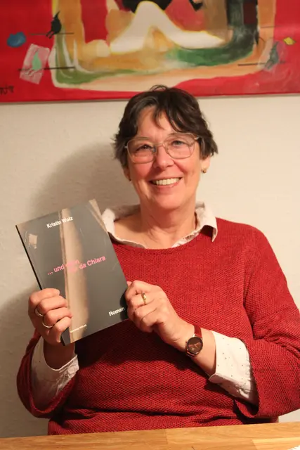 Kristin Wolz mit ihrem neuen Roman