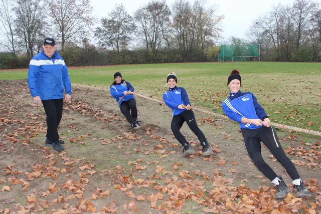 Tauziehen hat beim ASV eine lange Tradition. Trainer Bernd Helmling freut sich über die Nominierung von Marina Müller, Fabien Elias und Nicole Durst in den Nationalkader. 