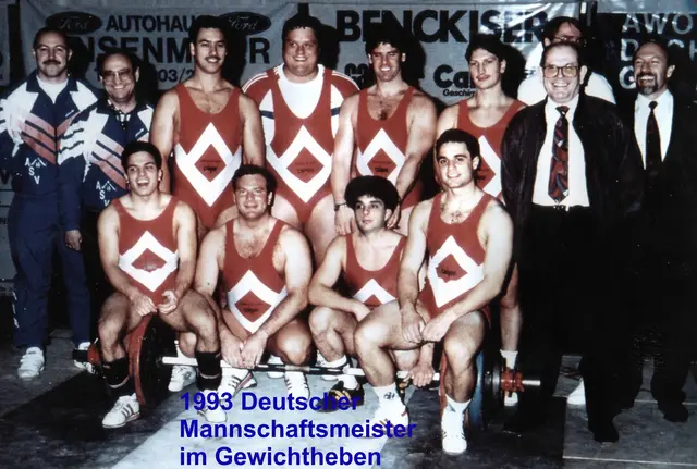 1993 gewann die Gewichtheber-Mannschaft des ASV Ladenburg die Deutsche Mannschaftsmeisterschaft – dies war der größte sportliche Erfolg der Vereinsgeschichte. 