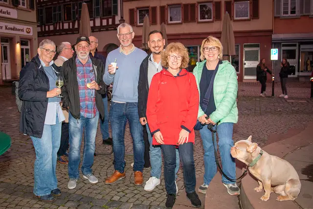 Tillmann Jahn und Sophian Habel (Mitte v.l.n.r.) waren auch begeistert und sagten ihre Unterstützung für künftige Veranstaltungen zu. 