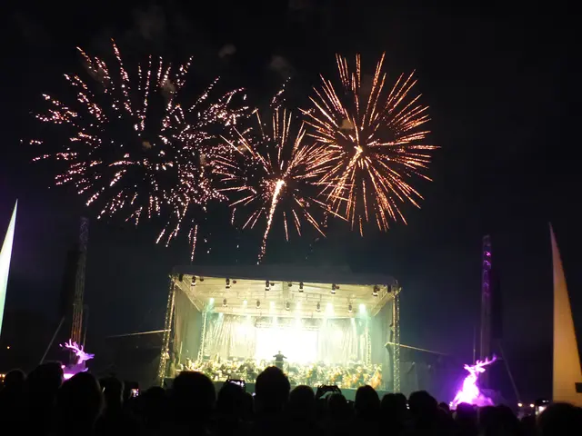 Das spektakuläre Musikfeuerwerk bildet den krönenden Abschluss der Schwetzinger Schlossnacht. | Foto: Schatz