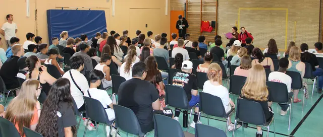 Mit dem Thema Gewalt und Mobbing beschäftigten sich die Schüler der Werkrealschule Unterer Neckar. 