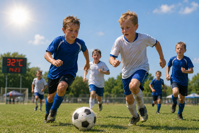 Sport bei Hitze kann gefährlich sein! | Foto: KI generiertes Bild 