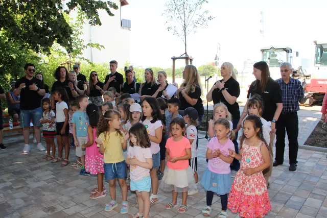 Das Kindergarten-Team betreut insgesamt 87 Kinder.