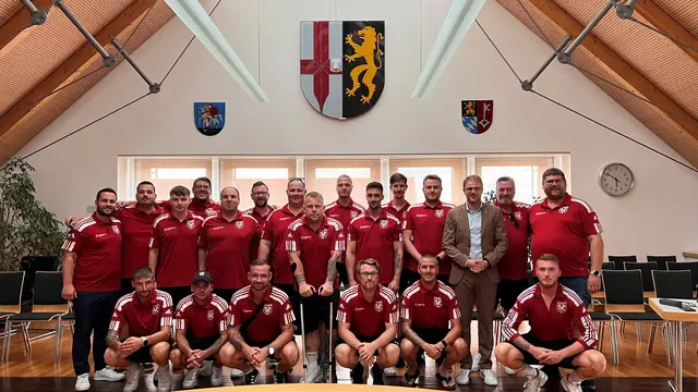 Die 1. Mannschaft des FC Viktoria 08 Neckarhausen | Foto: BMA