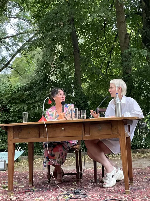 Helene Bukowski mit Kristin Wolz