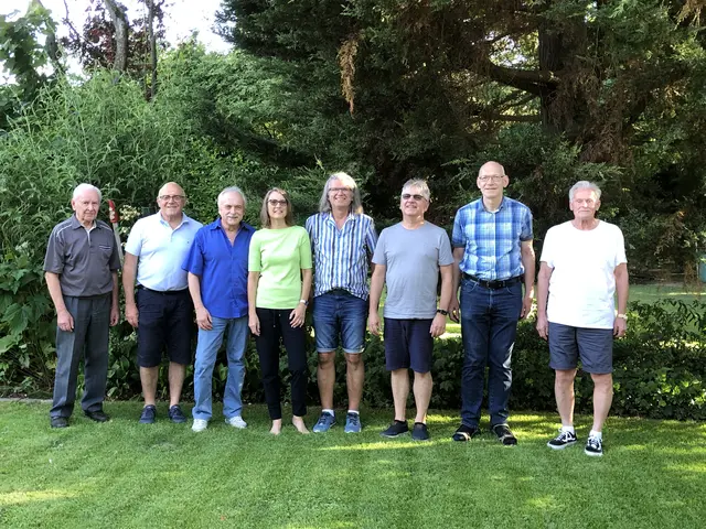Die Tischtennisgruppe des TVF feierte ihr Sommerfest. | Foto: zg