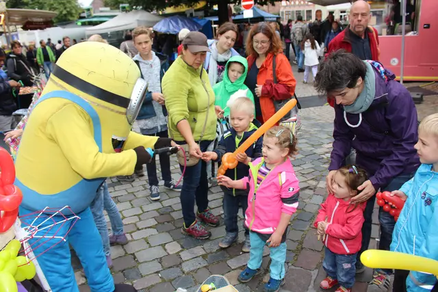 Auch die jüngsten Festgäste kommen beim Altstadtfest auf ihre Kosten. 