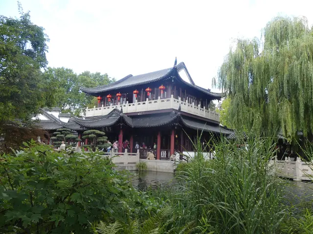 Das chinesische Teehaus ist seit 25 Jahren ein Anziehungspunkt im Luisenpark. | Foto: Schatz