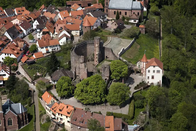 Die Burgfeste auf dem Dilsberg bietet eine fantastische Aussicht. | Foto: SSG