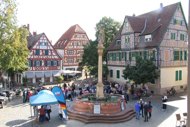 Ladenburg steht auf - wenn Rechtspopulisten in der Römerstadt in Aktion treten. 