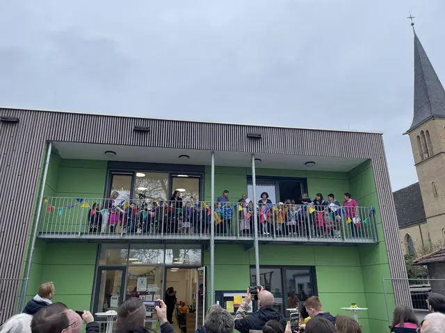 2023 wurde der neue Kindergarten eingeweiht. Die Krippe gibt es aber schon seit 20 Jahren. | Foto: Schatz
