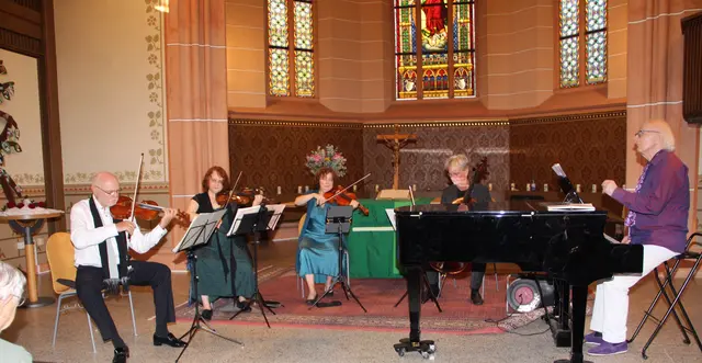 Das Corelli-Ensemble begeisterte erneut in der evangelischen Stadtkirche. 