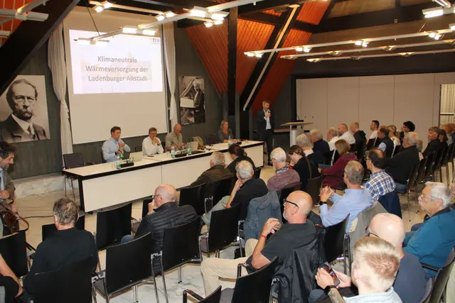 Das Interesse an der Bürgerversammlung im Domhof war groß, denn das Thema zukünftige Wärmeversorgung betrifft alle Hausbesitzer. 